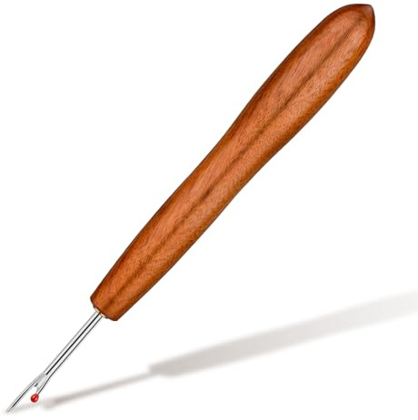 Easusy Seam Ripper, Small Stitch Unpicker Tool, Wood Handle Quick Unpick | Seam Rippers for Sewing, Quilting and DIY Craft, Unpicker Sewing Tool, Quick Unpick Seam Ripper