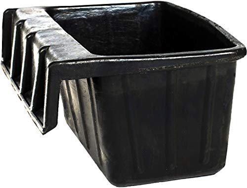 NETPROSHOP Gummi Futtertrog Futtereimer zum Hängen