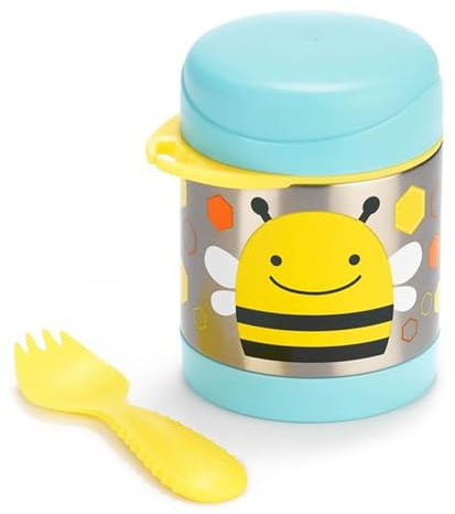 Skip Hop 252379 Aufbewahrungsbehälter für Essen, Variante Biene, mehrfarbig