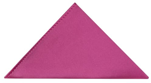TIES R US Plain Fuchsia Pink Pocket Square | Pink Plain Pocket Square for men.