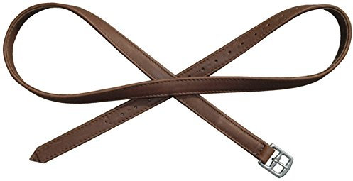 TdeT Competition stirrup straps - dark havana - taille unique