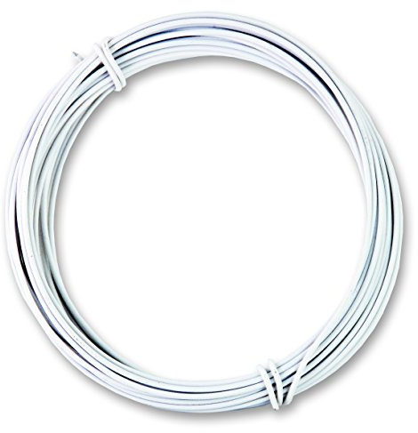 Filpack fpbl12 Plastic-Coated Steel Wire, White, 6 M/Ø 1.2 mm