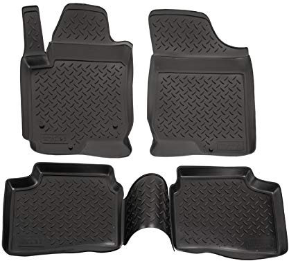 Norm Liners | 3D Gummimatten Auto Matten Fussmatten Kompatibel mit Cee'D 2006-2012, Rand cca 4cm, Allwetter, 4Tlg, Premium Qualität