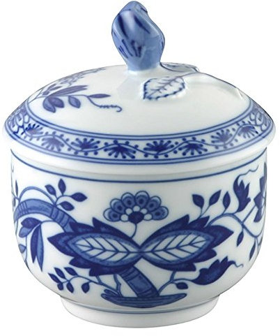 Hutschenreuther 02001-720002-14330 Lot de 2 sucrier Bleu Motif oignons
