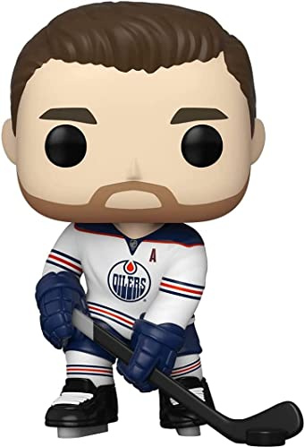 Funko Pop! NHL: Oilers - Leon Draisaitl - (Road Uniform) - Vinyl-Sammelfigur - Geschenkidee - Offizielle Handelswaren - Spielzeug Für Kinder und Erwachsene - Sports Fans - Modellfigur Für Sammler