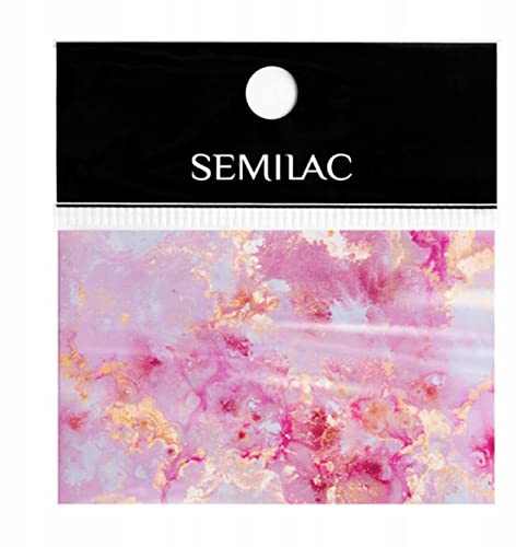 Semilac Nail transfer foil (Gold Marble)