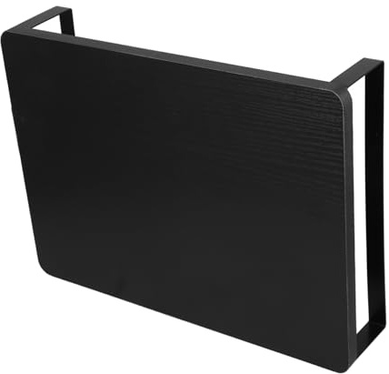 Housoutil Support Cuisine en Métal Noir Antidérapant pour Réchaud Gaz Intérieur, Pratique et Simple, Supporte des Ustensiles Lourds, Vie Familiale