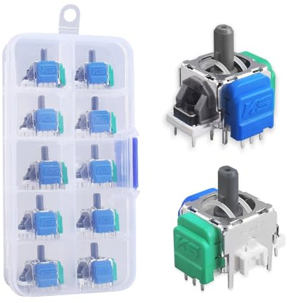 VGBUS Qualitied TMR Electromagnetic Joystick Replacement for PS4/Xbox one/PS5/Switch Pro/Xbox one elite-10 Packs (TMR XBOX ONE) [playstation]
