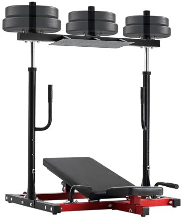 VEVOR Vertical Leg Press Machine, Lower Body Special Home Gym Machine, Carbon Steel Leg Press Exercise Training Equipment, Adjustable Leg Strength Workout for High-Intensity Presses, 550 lbs Capacity