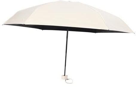 Gatuida Parapluie Soleil UV Pliant 6 Volets, Parasol de Voyage Léger et Portatif, Protection Uv, Usage Pluie et Soleil, pour Femmes