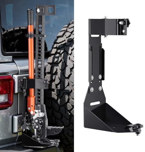 VEVOR Soporte de Gato Todoterreno de Alta Elevación Kit de Soporte para Gato Agrícola de Alta Resistencia, Compatible con YJ (1986-1996), TJ (1997-2006), JK (2006-2018), JL (2018-2024)