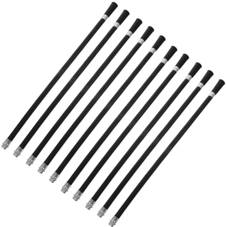 Toddmomy 10 pièces Tuyaux Extincteur Plastique avec Embout pour Remplacement Flexible et Compact Installation Facile pour Extincteurs à Eau et Poudre