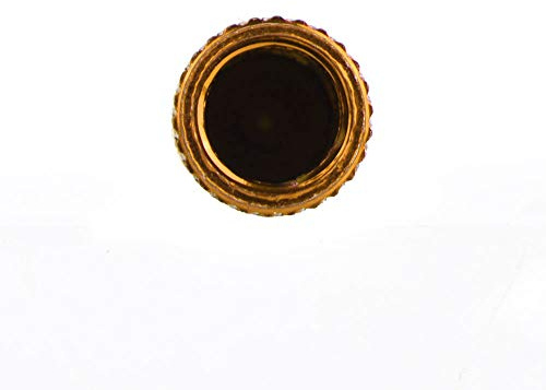 Akozon Tige de Valve de Pneu en Alliage d'aluminium, pour Vélos, Protection Française Noire, Paquet de 10 (Gold)