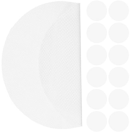 VALICLUD 20Pcs Silicone Steamer Liner Mats Non-Stick Round Bamboo Steamer Liners 25Cm Diameter Reusable Silicone Cooking Mats for Home Kitchen Steaming Dumplings Buns
