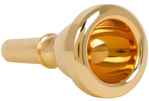 HOMOBABE Tuba Mundstück Messing 14mm Ersatzteil für Musikinstrumente Blasinstrument Zubehör Kompatibel für Anfänger und Profis
