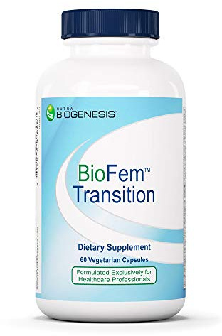 Nutra BioGenesis - BioFem Transition - DHEA, Pregnenolone, Wild Yam, and Dong Quai for Menopause Support - Gluten Free, Vegan, Non-GMO - 60 Capsules