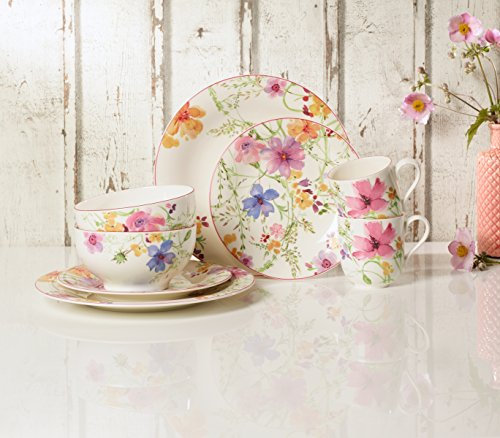 Villeroy & Boch Kombiservice 8-tlg. Mariefleur Porzellan bunt