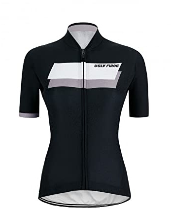 UGLY FROG Herren Fahrradtrikot, Kurzarm Radtrikot Fahrrad Trikot Fahrradbekleidung für Männer, Atmungsaktive Cycling Jersey Radsport Bekleidung