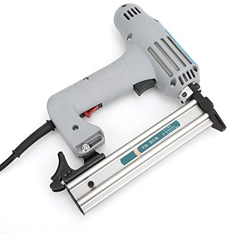 Chiodatrice elettrica, pistola sparachiodi di piccole dimensioni per la costruzione di mostre e così via per la chiodatura di materiale MDF per piccole decorazioni per la lavorazione del