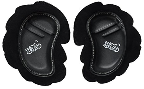 XLS Knieschleifer Schwarz Motorrad Knieschoner Knee Slider