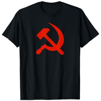 Martillo y hoz de propaganda comunista Camiseta