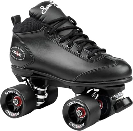 Sure-Grip Cyclone Roller Skate Black (Mens 11 / Womens 12)