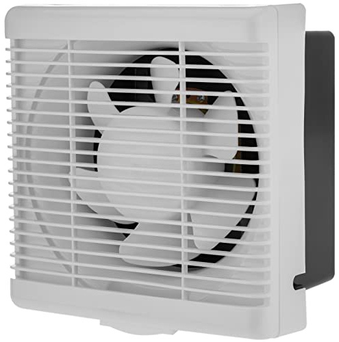 PrixPrime - Extractor Ventilador de Aire para Techo o Pared 190x190 mm, con Sistema de persianas antirretorno para ventilación