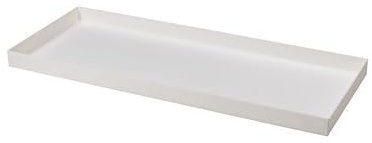 Decorsapce Sottovaso ''Sottocassa Schio'' in plastica da Esterno per Fiori e Piante (80 cm, Bianco)