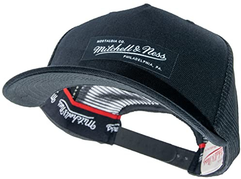 Mitchell & Ness Fuse Classic Red Trucker Snapback OB, svart, svart, en storlek
