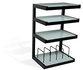 NorStone Esse Hi-Fi Vinyl Satin Black Frosted Glasses – HiFi Cabinet