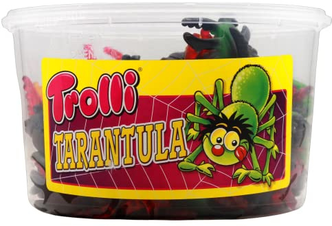Trolli Tarantula Fruchtgummi Spinnen, 3er Pack (3 x 975g)