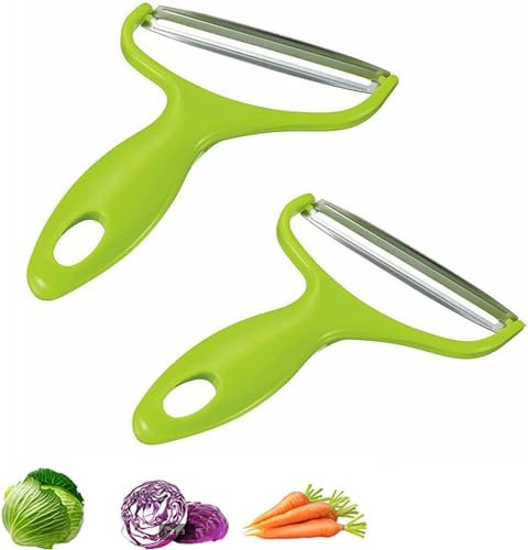 Cooking Tools Wide Mouth Peeler Vegetables Fruit Stainless Steel Knife Cabbage Graters Salad Potato Slicer Kitchen Accessories (2)