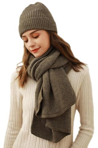 Winter Damen Mütze Schal Damen Kapuzenschal Mütze Warme Mütze Handschuhe Schal Set Damen Mütze Mit Schal Mütze Und Schal Set Damen Mütze Mit Integriertem Schal