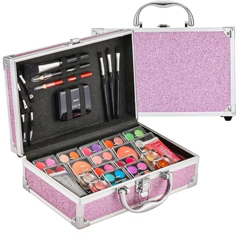 Anpro Estuche de Maquillaje Todo en Uno con Set de Maquillaje Pro Teen
