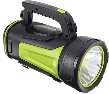GUHPZA Lampe de Poche LED projecteur Lampe de Poche veilleuse Lampe de Poche Camping lumière Portable lumière de Secours (D 19. 5 * 9. 5 cm)