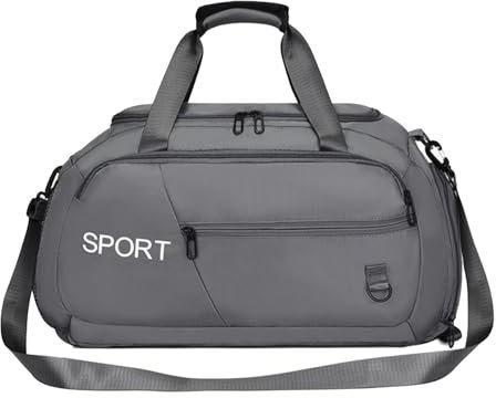 Carry Weekender Bag, Herren-Sporttasche | Freizeit-Sporthandtaschen | Sporttasche für Herren, wasserdicht, großes Fassungsvermögen, mit Mehreren Taschen für den Außenbereich