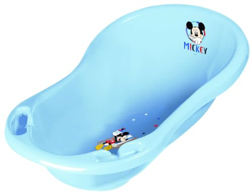 Navicella 84 cm – Vasca da bagno per bambini con motivo Topolino – senza BPA – Vasca da bagno per neonati e neonati