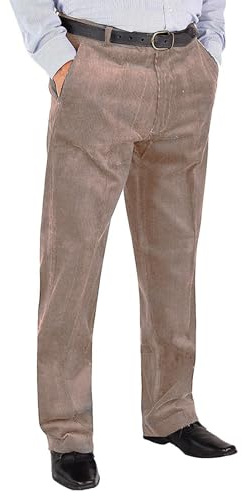 R G Clothing Men's Big Size Smart Casual Cord/Corduroy Trousers/Pants Size 30-56