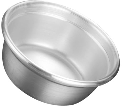 SECFOU Ciotola Alluminio Per Alimenti Ciotola Per Insalata e Servizio Design Elegante e Pratico Facile Da Pulire Per Frutta e Snack Utilizzo Cucina e Ristorazione