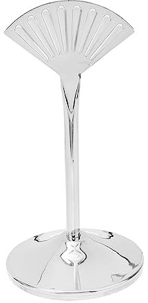 BEBEMOKO Tabletop Menu Holder Table Cards Holder Stainless Steel Sign Stand for Buffet Tables