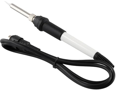 Lawnoval Soldering Station Handle Replacement 907 with 5-Pin 1321 Heater, 50W/60W Power, DC24V Input, Temperature Range 120-480°C, Lightweight Grip for 936/937/928/926, Random Colour