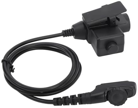 Vvikizy U94 Radioheadsetkontakt Slitstark Adapter för Hytera PD702 PD700 PD780 PD700G Lämplig för Utmanande Miljöer
