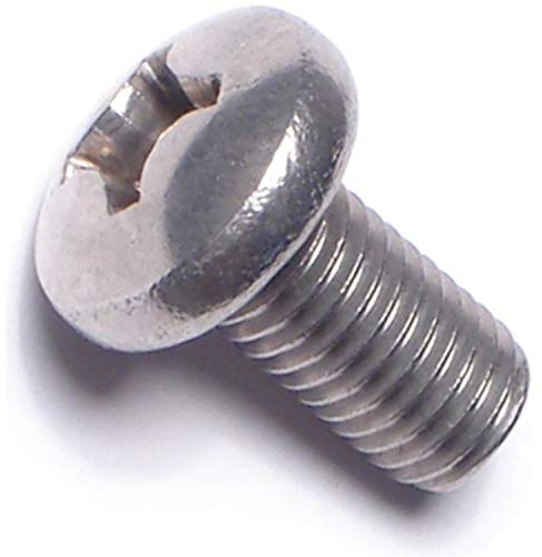 Hard-to-Find Fastener 014973200435 Phillips Pan Machine Screws, 1/4-28 x 1/2, Piece-12