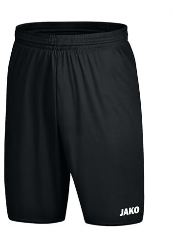 JAKO Herren Sporthose Manchester 2.0, Schwarz, XL