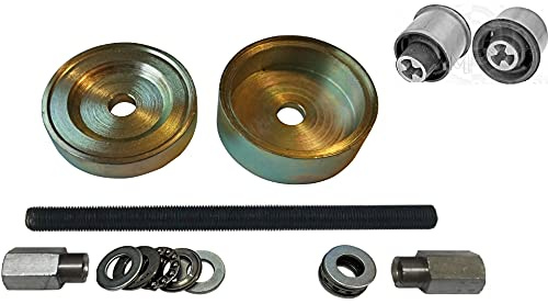 DR TOOLS Hinterachsbuchsen Lager Einbausatz Gummimetalllager Satz Einpresswerkzeug Silentlager Werkzeug Für VW Golf IV Polo V Für Seat Toledo Ibiza Für Skoda Fabia I Für Audi A3 8L