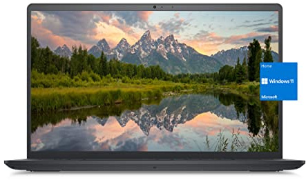 2022 Newest Dell Inspiron 15 3510 Laptop, 15.6 HD Display, Intel Celeron N4020 Processor, 8GB DDR4 RAM, 128GB PCIe SSD, Webcam, HDMI, Wi-Fi, Bluetooth, Windows 11 Home, Black
