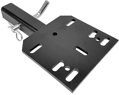 Montageplatte für Seilwinden mit Einschub für US-Fahrzeuge, Quad etc. (mit 2 Einschub (50 x 50 mm))