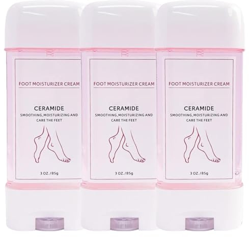 Foot Cream Moisturizer, Dry Cracked Repair Ultra-Hydrating Cream Moisturizer, Foot Care, Repair Skin Healing Ointment for Cracked Heels and Dry Feet (3)