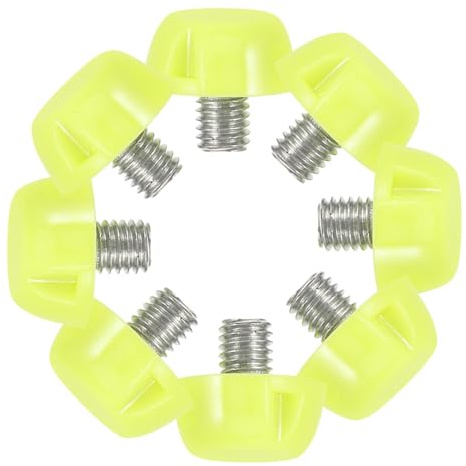 VICASKY 8 Pièces Crampons de Rechange pour Chaussures de Football Pointes Résistantes Antidérapantes pour Sprint Extérieur et Athlétisme