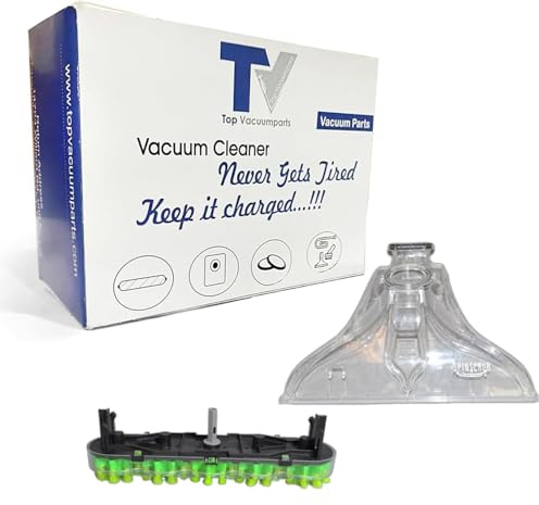 Replacement Durable Nozzle Housing and SpinScrub Brush Block Compatible for Hoover Power Scrub FH50150, FH50151, FH50152 Series Carpet Cleaners, Replaces Parts 305028002, 440003857